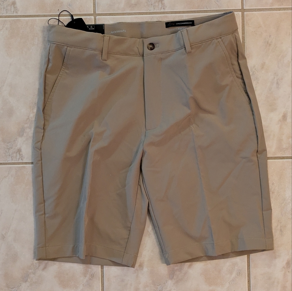 NET Greg Norman Performance Golf Shorts - Size 32